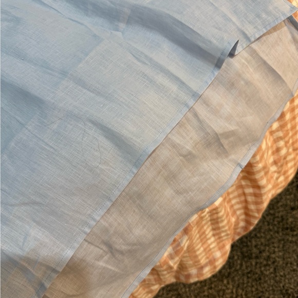 LINTICO Light Blue Linen Joanna Tunic Top - Picture 4 of 7